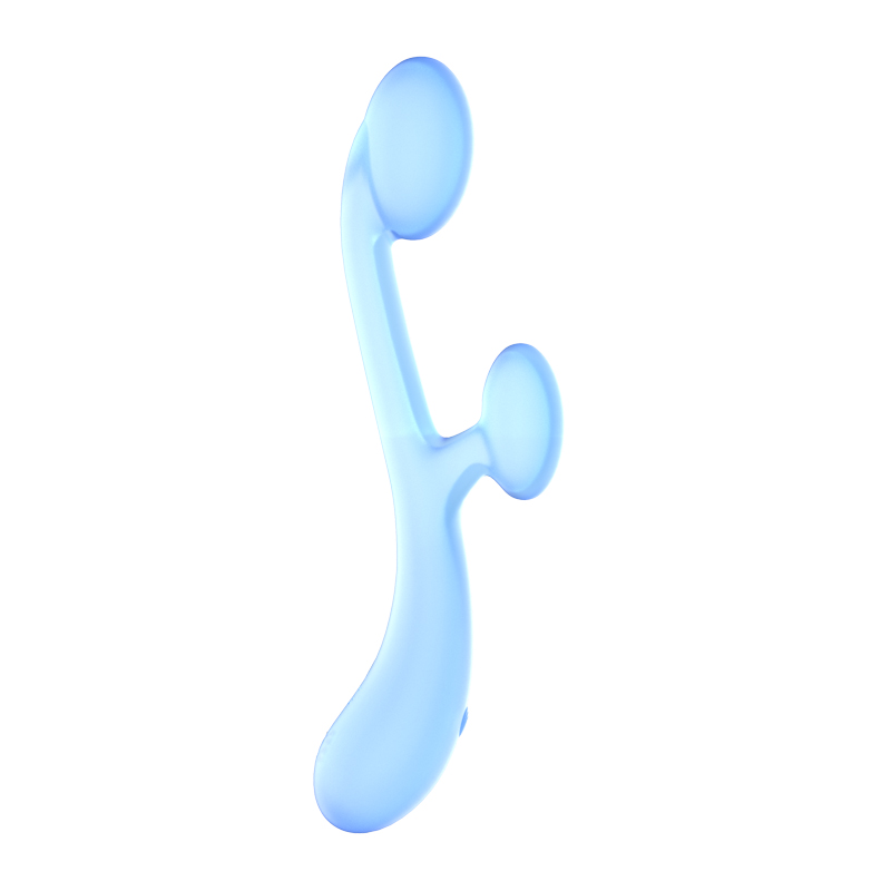 Dualcurve vibrator-blå