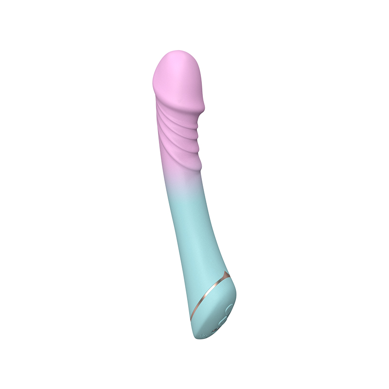 Gradient fargevibrator med dildohode