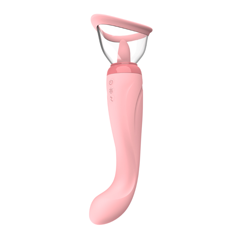 Slikking vibrator med sugepumpe