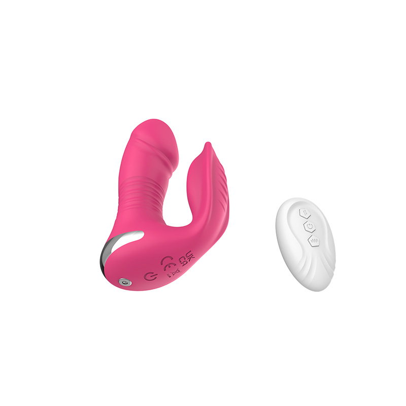 Bærbar G-Spot thrusting vibrator